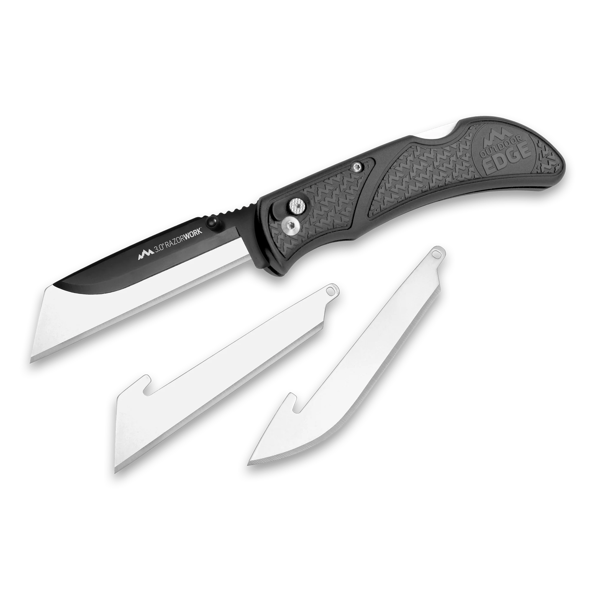 Outdoor Edge 3.0 RAZOR-WORK (Gray, 3-Blades) RW30-60C - Knives