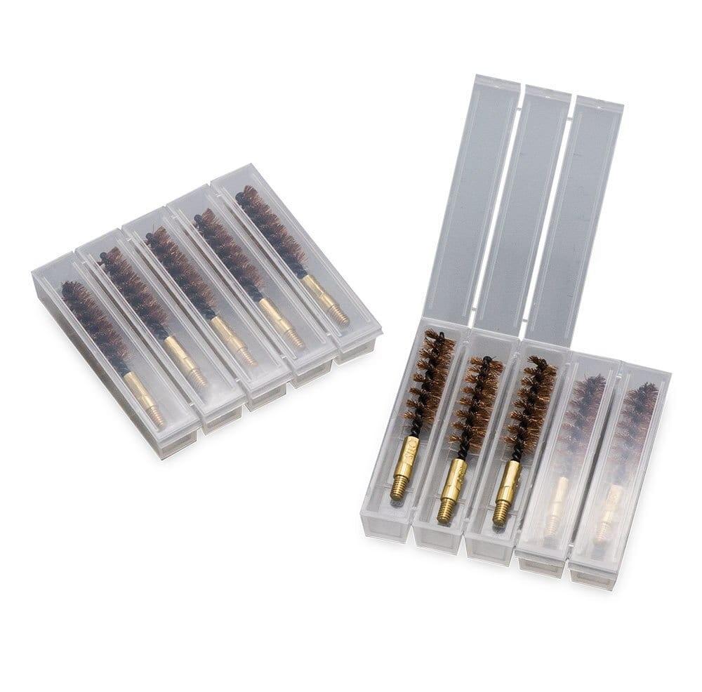 Otis Technology .38 Cal/9mm Bronze Bore Brushes 10 Pack FG-338-BP - Shooting Accessories