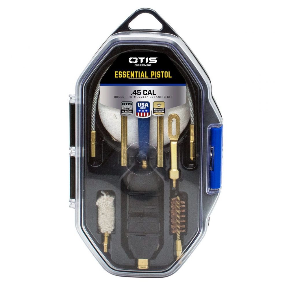 Otis Technology .45 cal Essential Pistol Cleaning Kit LFG-701-45 - Shooting Accessories
