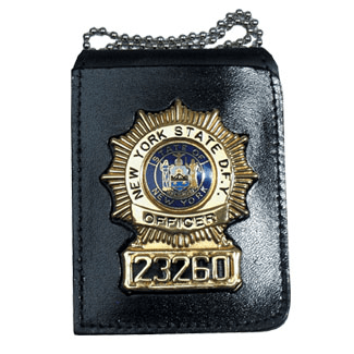 Perfect Fit Recessed Badge Holder with Chain 114 - Badges & Accessories