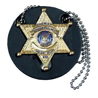 Perfect Fit Round Universal Badge Holder w/ Chain 700-R - Newest Products