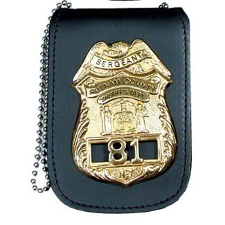 Perfect Fit Universal Badge & ID Holder w/ Chain - 2.50''x3.25'' 705 - Newest Products