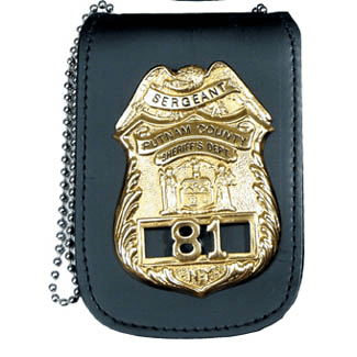 Perfect Fit Universal Badge &amp; ID Holder with Chain &#8211; 2.50&#8221;x3.25&#8221; 705 - Badges &amp; Accessories