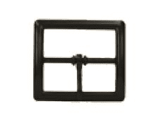 Perfect Fit Belt Buckle - 1.5'' (Medium) - Black