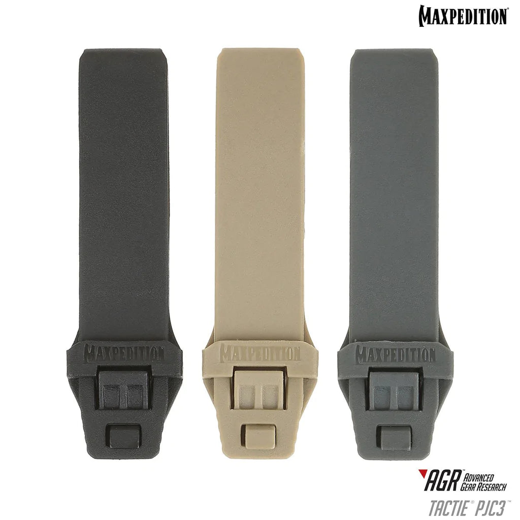 Maxpedition TacTie PJC3 Polymer Joining Clips (Pack of 6) PJC3 - Bags & Packs