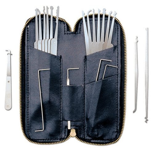 PRO-LOK Tools 20pc Pick Set & Case PKX-20 - Slim Jim's, Locks, Pick Tools