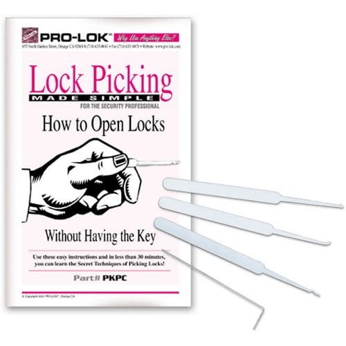 PRO-LOK Tools Basic Lock Picking Manual PKXBOOKLET - Tactical & Duty Gear