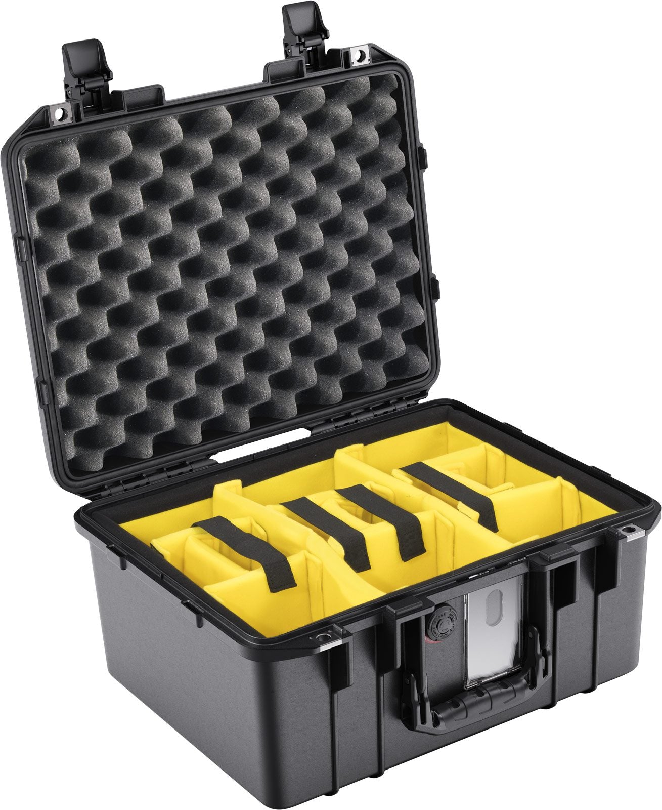 Pelican Products 1507 Air Case - Black, Padded Dividers