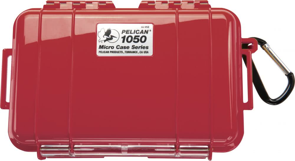 Pelican Products 1050 Micro Case - Red