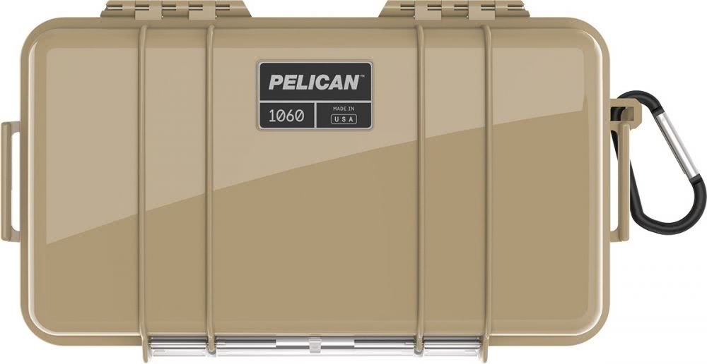 Pelican Products 1060 Micro Case - Desert Tan