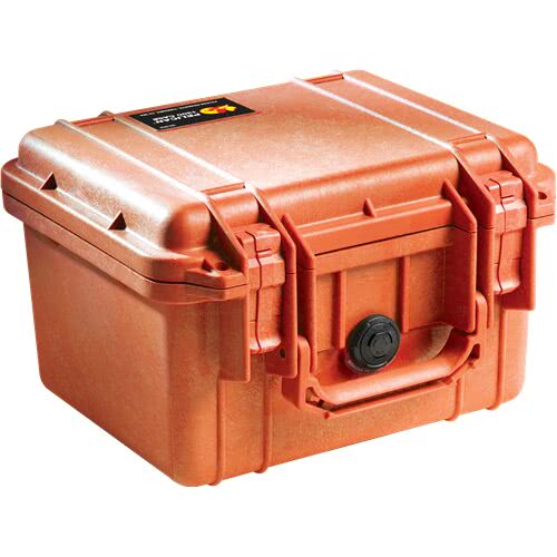 Pelican Products 1300 Protector Case - Orange, No Foam