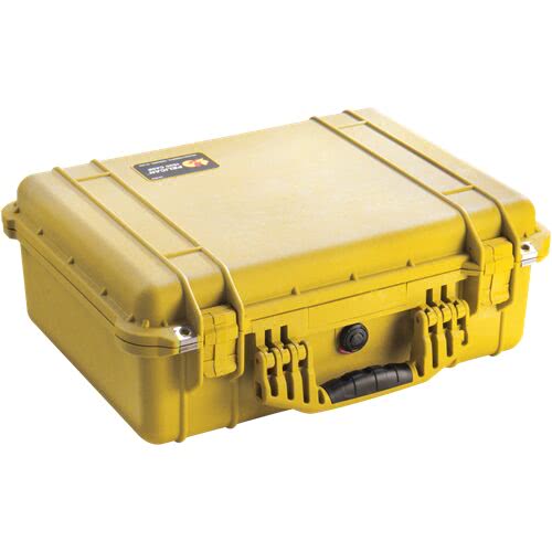 Pelican Products 1520 Protector Case - Yellow, No Foam