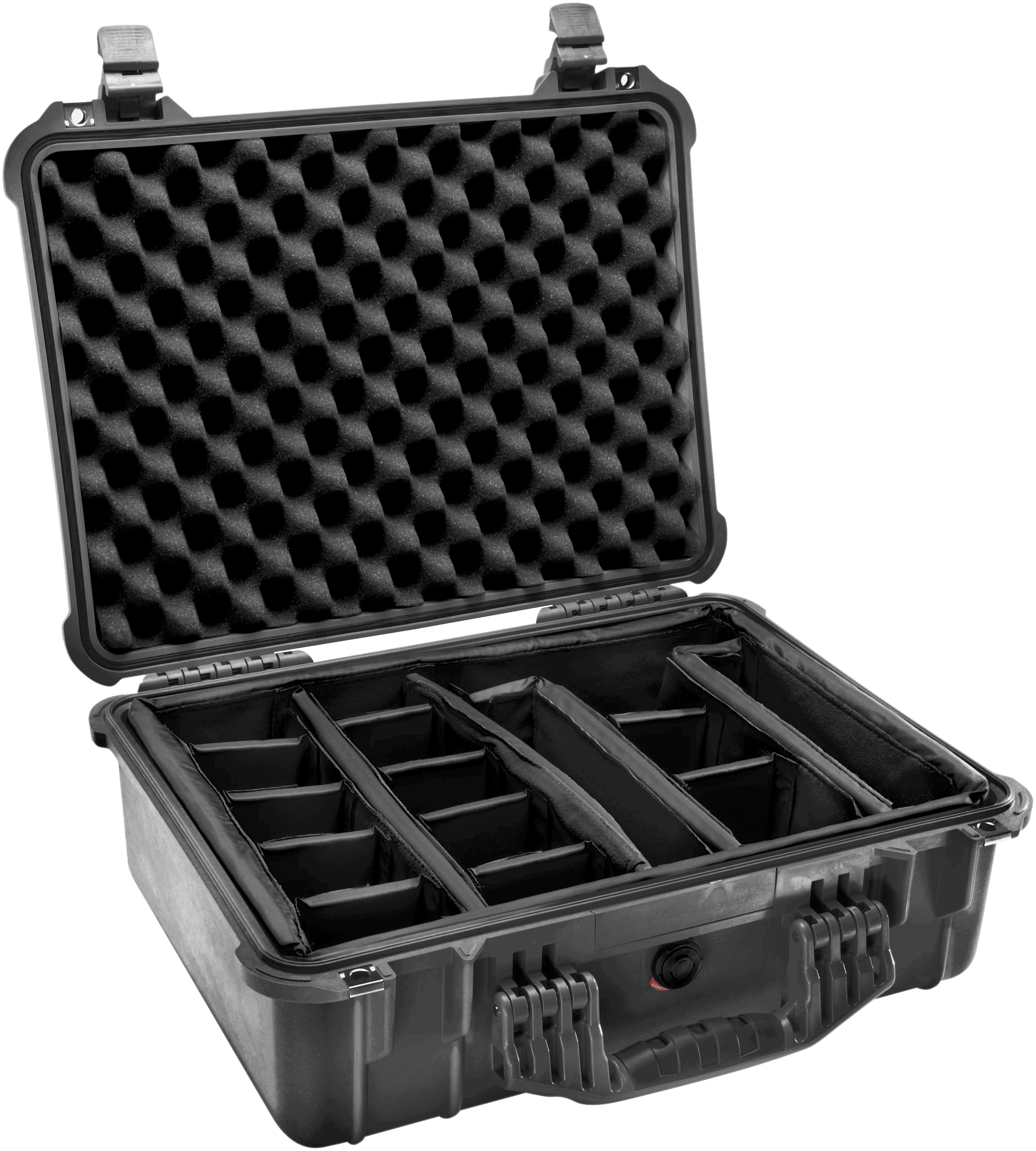 Pelican Products 1520 Protector Case - Black, Padded Dividers