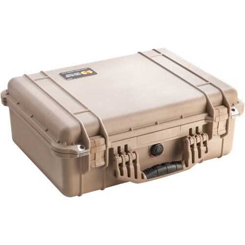 Pelican Products 1520 Protector Case - Desert Tan, Convertible Travel Bag