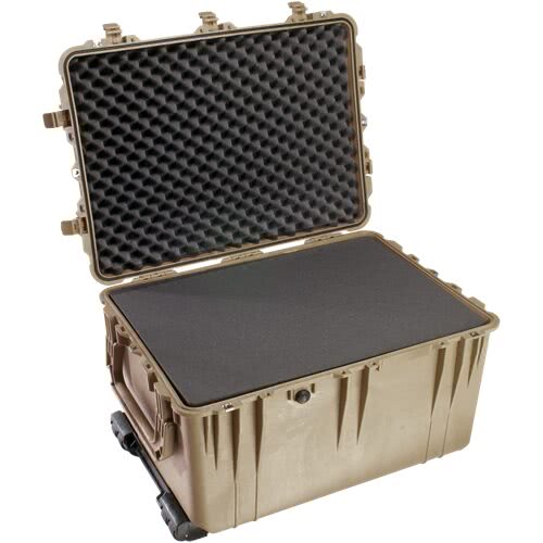 Pelican Products 1660 Protector Case - Tan, Foam