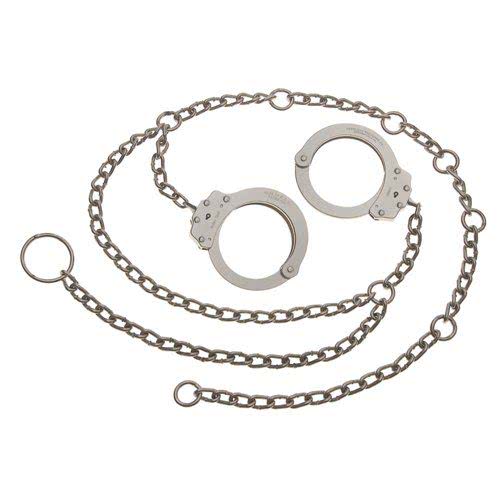Peerless 7002C-OS Waist Chain Oversized Handcuffs UPC 817086010584 - Tactical & Duty Gear