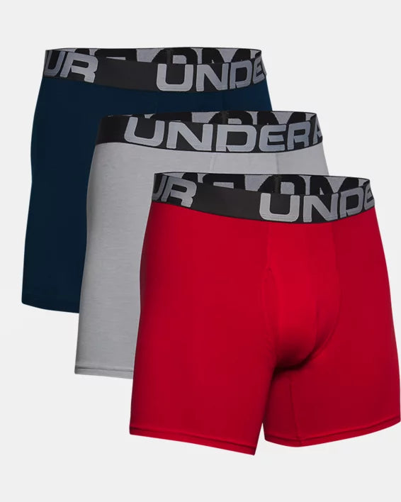 Under Armour Charged Cotton 6'' Boxerjock - 3-Pack 1363617 – WCUniforms