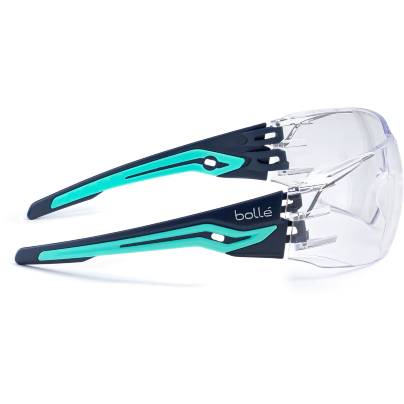 Bollé SILEX SAFETY SPECTACLES PC CLEAR ASAF PC TPR RIMLESS - Shooting Accessories