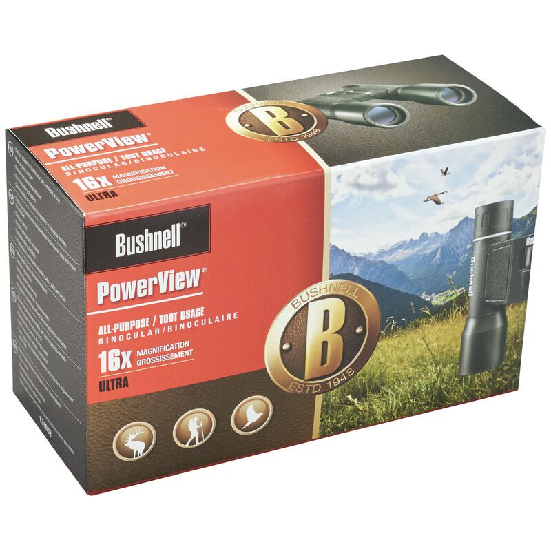 Bushnell Powerview Roof Prism Binoculars - Shooting Accessories