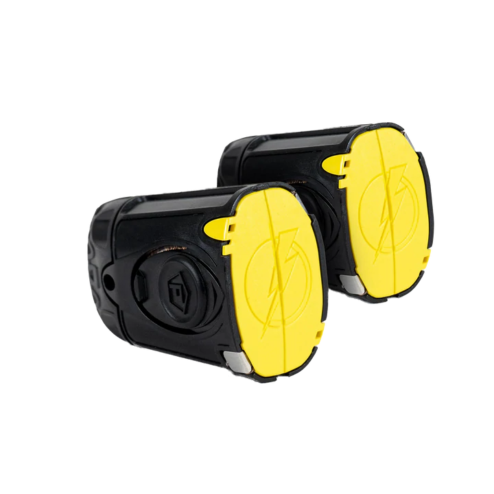 TASER 15-Foot C2, Bolt, Bolt 2, Pulse, Pulse+, and Pulse 2 Replacement Cartridges – 2 Pack, live self-defense cartridge set with AFID system 22187/37215 - 2 Pack - Stun Guns and Accessories