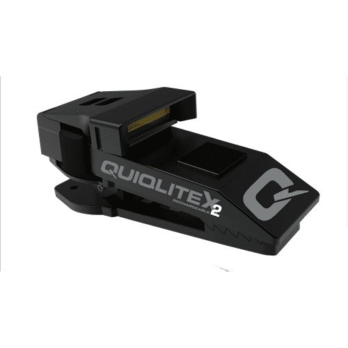 QuiqLite X2 USB Rechargeable Aluminum Housing 20 - 200 Lumens - Tactical & Duty Gear