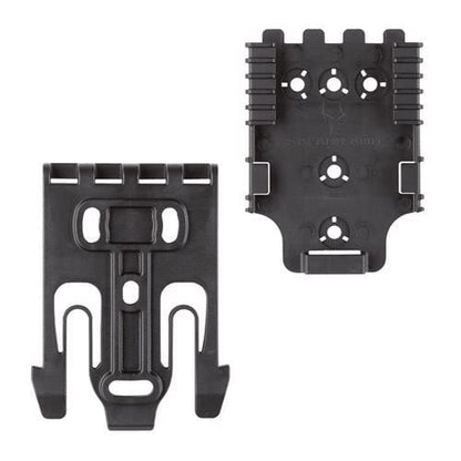 Safariland Quick Locking System Kit 1 - 1 x QLS 19 Locking Fork and 1 x QLS 22 Receiver Plate - QUICK-KIT1 - Tactical &amp; Duty Gear