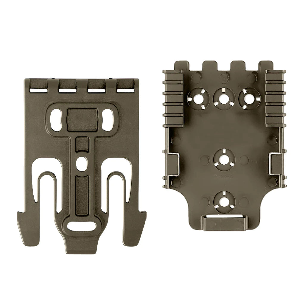 Safariland Quick Locking System Kit 1 - 1 x QLS 19 Locking Fork and 1 x QLS 22 Receiver Plate - QUICK-KIT1 - Tactical & Duty Gear