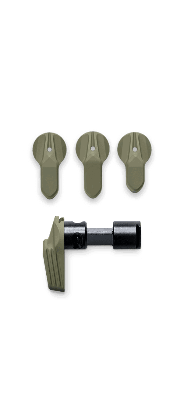 Radian Talon Ambidextrous Safety Selector 4-Lever Kit - OD Green