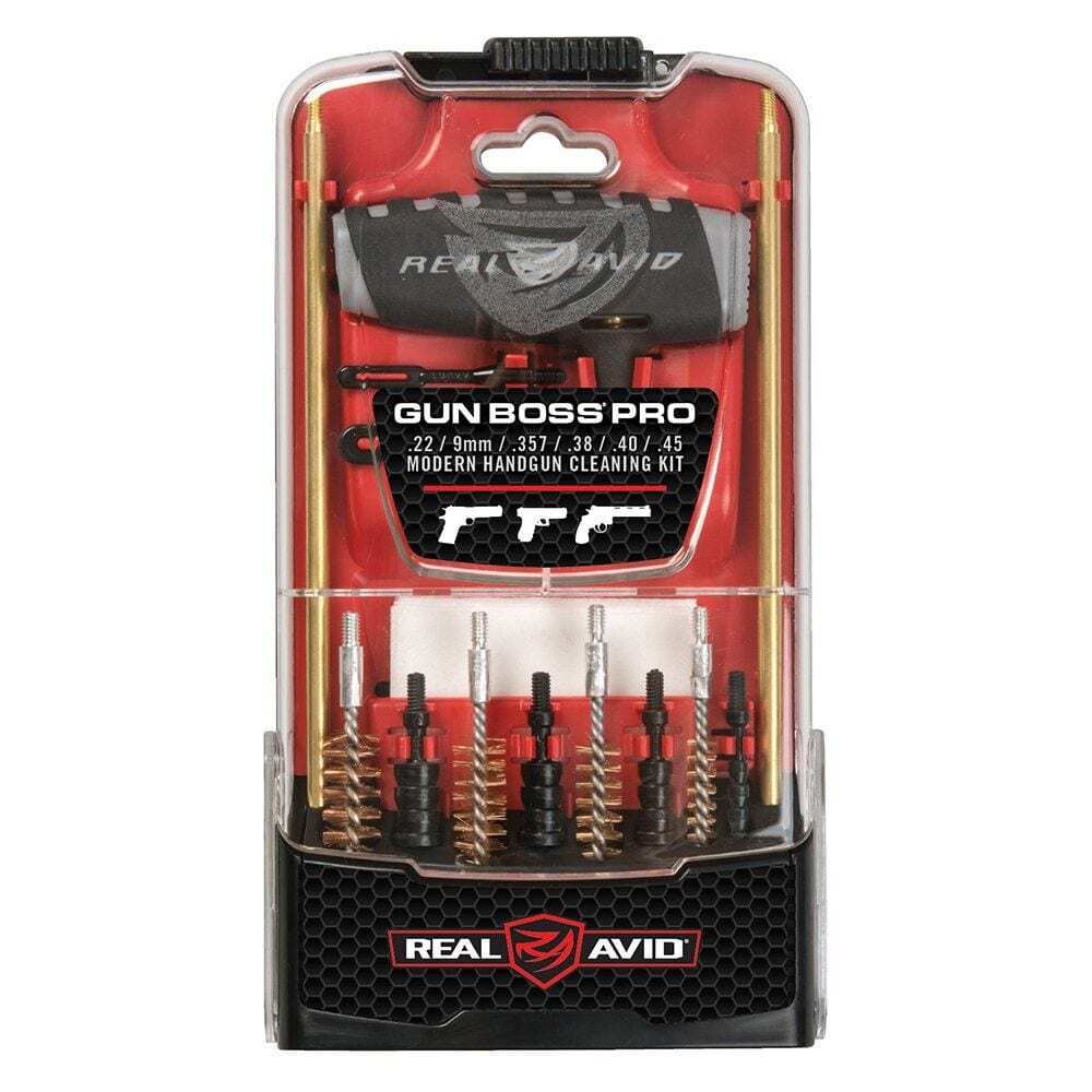 Real Avid Gun Boss Pro – AR15/Handgun/Universal Cleaning Kit – Handgun -