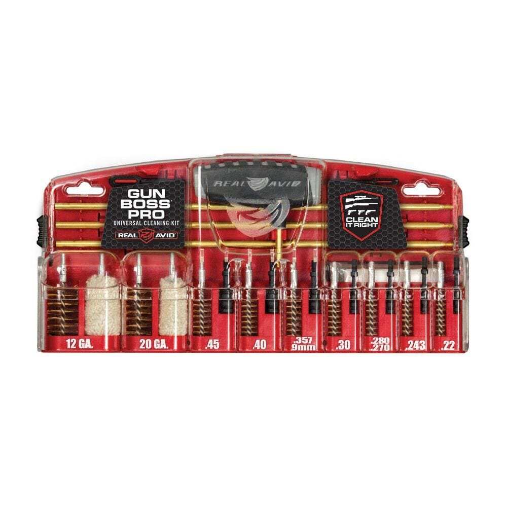 Real Avid Gun Boss Pro &#8211; AR15/Handgun/Universal Cleaning Kit &#8211; Universal -