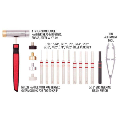 Real Avid Accu-Punch Hammer &amp; Punches AVHPS - Newest Products