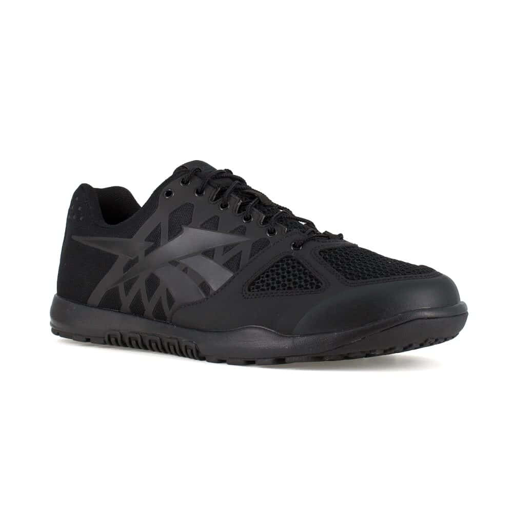 Reebok Nano Tactical Trainer Shoe with Soft Toe - Black RB7100 - Newest Products