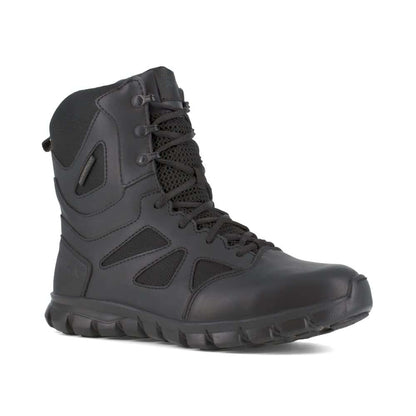 Reebok Sublite Cushion Tactical 8'' Waterproof Boot with Soft Toe - Black - Newest Products