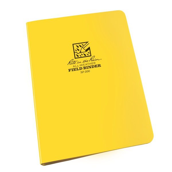 Rite in the Rain Ring Binder - 0.5 Yellow 200 - Newest Products