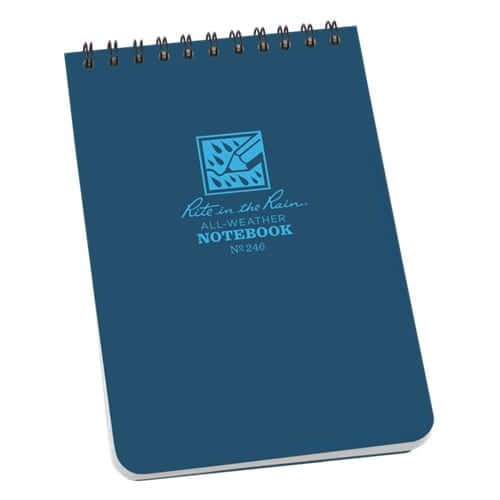 Rite in the Rain RiteRain 4x6 BK Notebook - Blue, 4