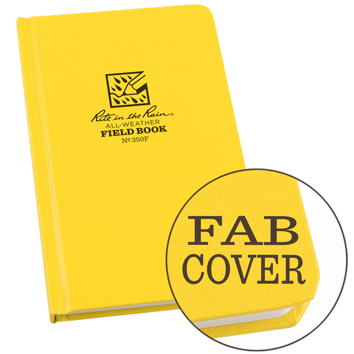 Rite in the Rain Fabrikoid Case-Bound Book (4.75'' x 7.5'') - Newest Products
