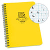 Rite in the Rain Polydura Side Spiral Field Notebook - 4.875 x 8.125 353 - Notepads, Clipboards, &amp; Pens
