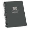 Rite in the Rain 4.625" x 7" Side-Spiral Notebook with All-Weather Paper - Gray
