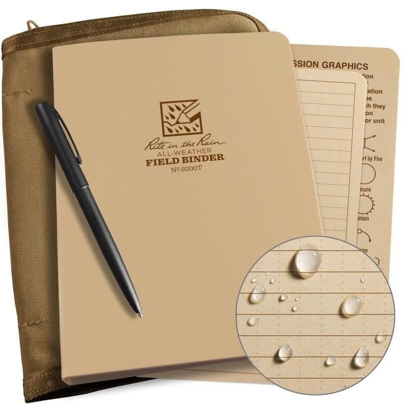 Rite in the Rain Tactical Ring Binder Kit