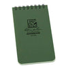 Rite in the Rain RiteRain 4x6 BK Notebook - Green, 3' x 5'