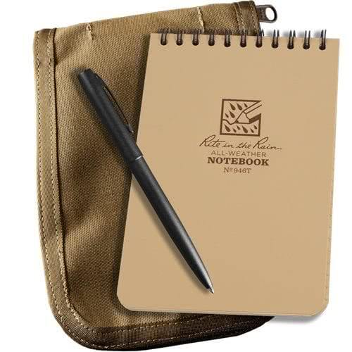 Rite in the Rain RiteRain 3x5 TN Notebook Kit - Tan, 4" x 6"