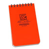 Rite in the Rain RiteRain 4x6 BK Notebook - Orange, 3' x 5'