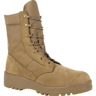 Rocky International 8" Entry Level Hot Weather Military Boot RKC057 - Clothing &amp; Accessories