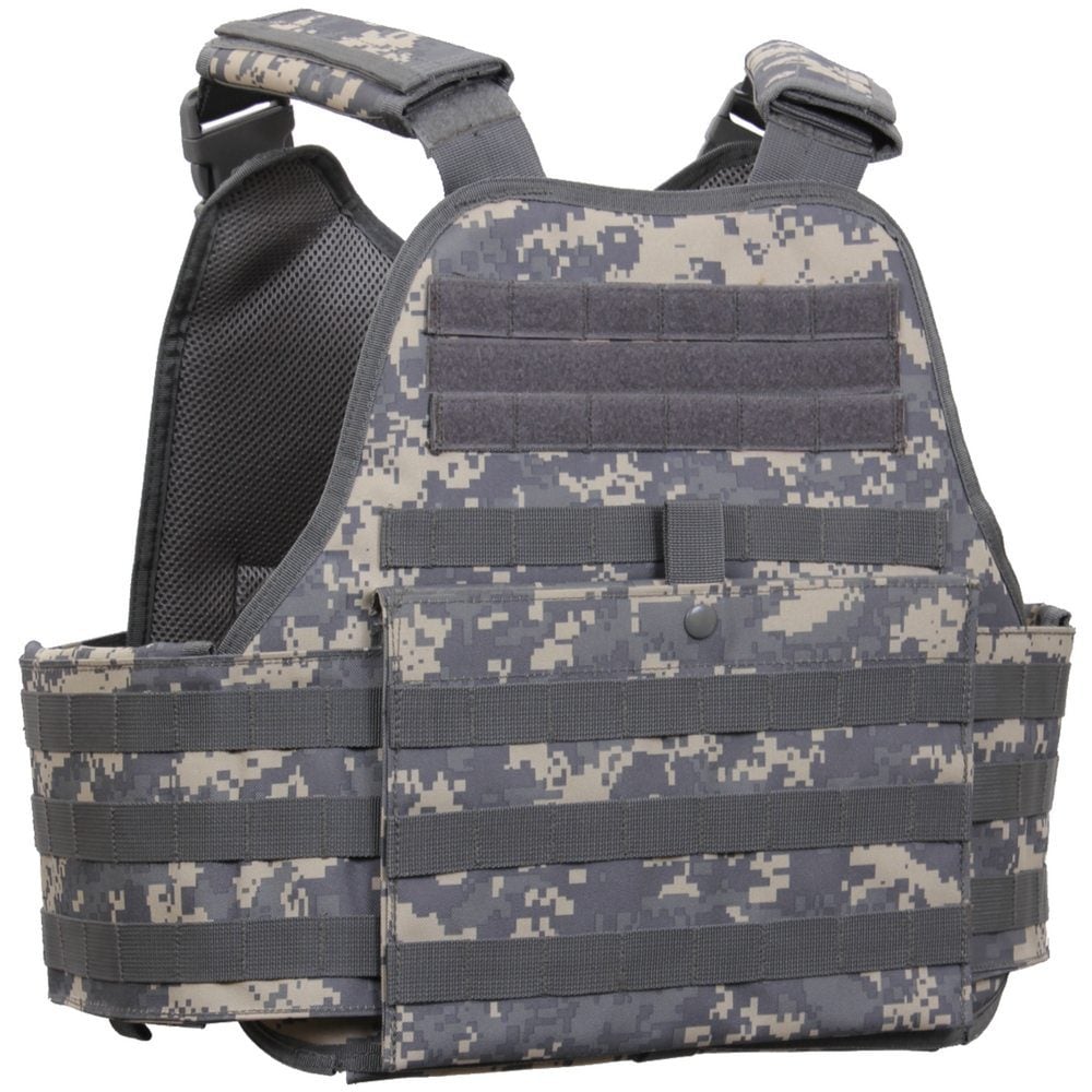 Rothco MOLLE Plate Carrier Vest - Tactical &amp; Duty Gear