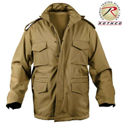 Rothco Softshell Tactical M-65 Field Jacket Coyote Brown 5246 - Softshell Jackets