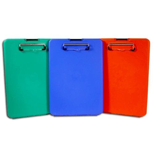 Saunders Slimmate Storage Clipboard - Letter/A4 - Notepads, Clipboards, &amp; Pens