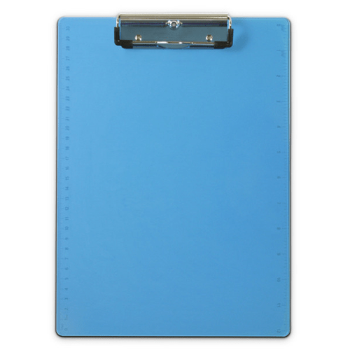 Saunders SAUNDERS - BLUE ACRYLIC CLIPBOARD 21567 - Notepads, Clipboards, & Pens