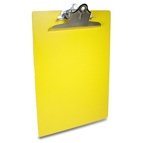 Saunders Plastic Clipboard - Notepads, Clipboards, &amp; Pens