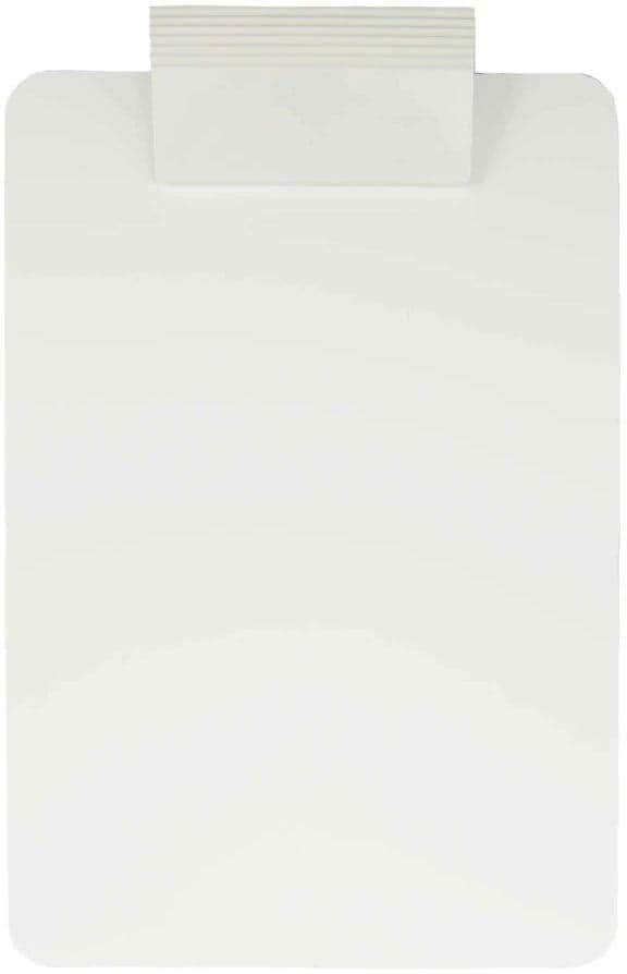 Saunders Antimicrobial Plastic Clipboard - Letter/A4 Size - Notepads, Clipboards, &amp; Pens