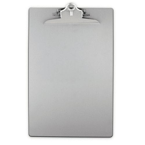 Saunders Aluminum Clipboard with High Profile Clip - Notepads, Clipboards, & Pens